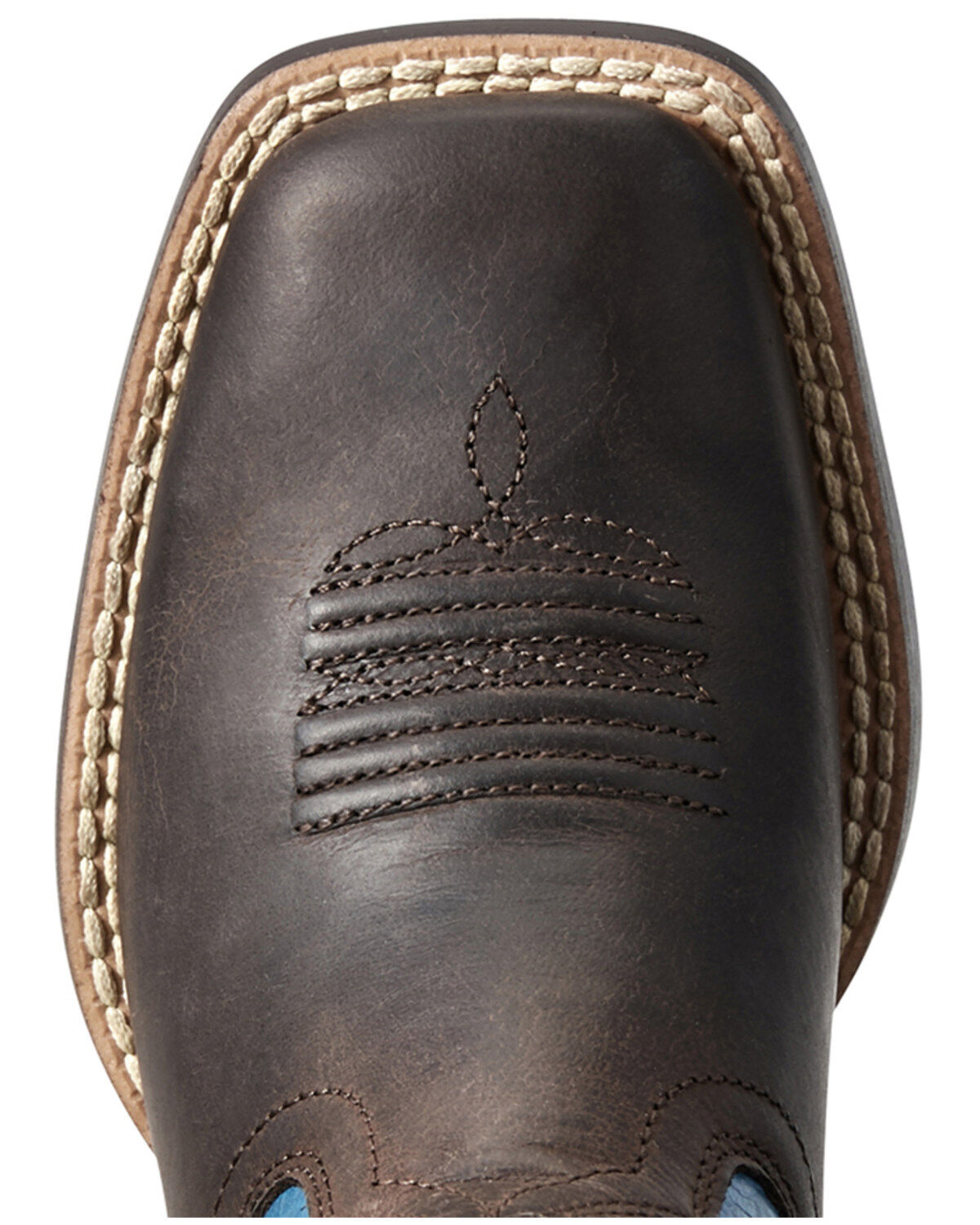 Image #4 - Ariat Youth Boys' Roughstock Crossfire Western Boots - Wide Square Toe, , hi-res