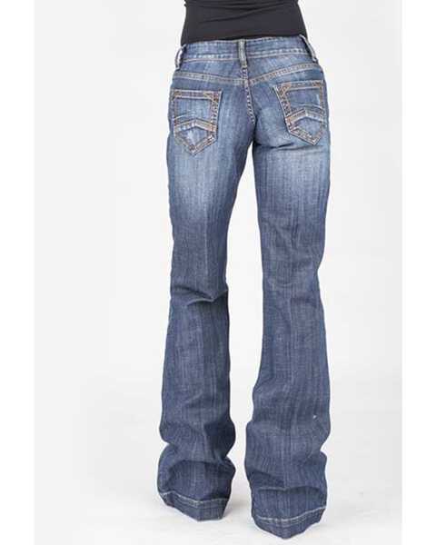 Image #1 - Stetson Women's 214 Trouser Fit Jeans, , hi-res