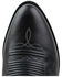 Image #6 - Dan Post Men's 13" Elko Distressed Western Boots - Round Toe, Black, hi-res