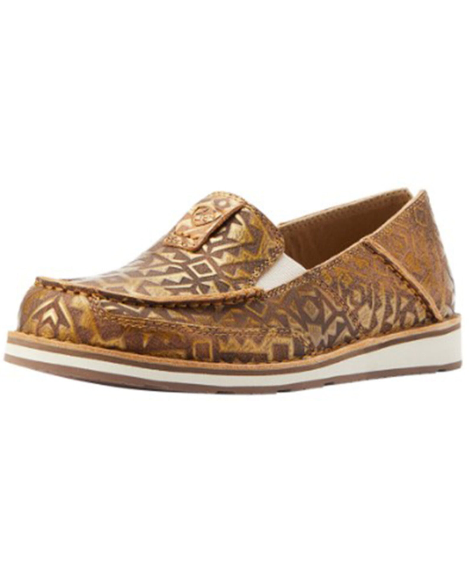 Product Name Ariat Women s Southwestern Tooled Cruiser Shoes Moc Toe