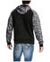 Image #2 - Ariat Men's Patriot Camo Print Hooded Sweatshirt - Big, Black, hi-res