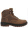 Georgia Boot Men's Lace-Up 6" Waterproof Work Boot - Alloy Toe, Brown, hi-res