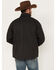Cinch Men's Textured Logo Concealed Carry Softshell Jacket, Dark Brown, hi-res