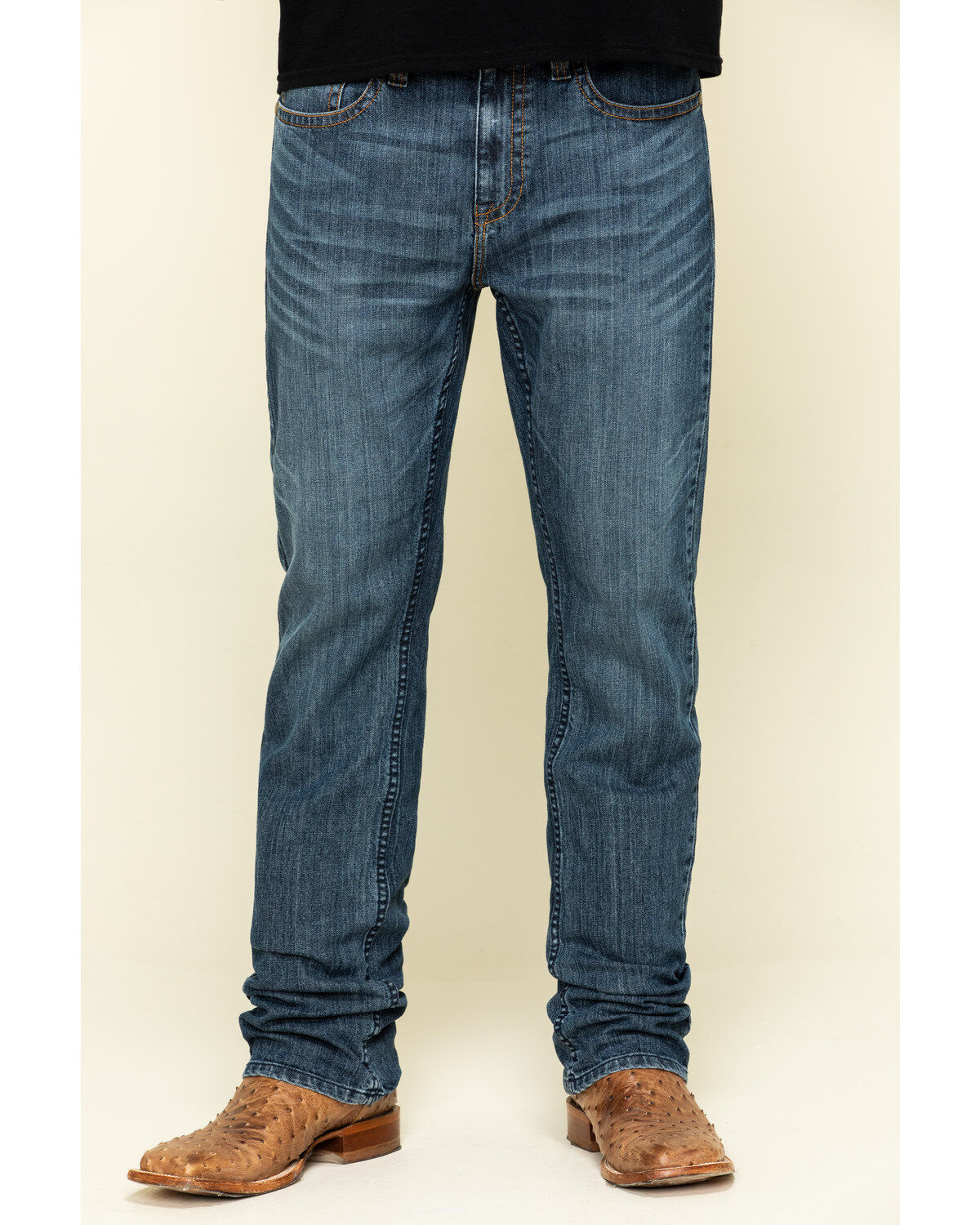 Image #2 - Cody James Men's Equalizer Medium Wash Slim Straight Stretch Denim Jeans, Blue, hi-res