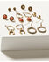 Shyanne Women's Golden Hour Crescent 7-Piece Earrings Set, , hi-res