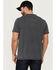 Flag & Anthem Men's Chatham Slub Burnout Henley T-Shirt , Charcoal, hi-res