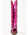 Image #4 - Dingo Women's Sequin Dance Hall Queen Tall Western Boots - Snip Toe, Fuchsia, hi-res