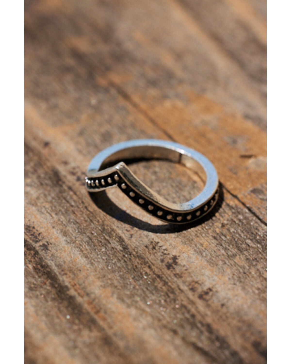 Image #4 - Shyanne Women's Cross Ring Set - 3 Piece, Silver, hi-res