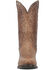 Image #4 - Dan Post Men's Cottonwood Western Performance Boots - Medium Toe, Taupe, hi-res