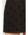 Image #4 - Cleo + Wolf Women's Polka Dot Denim Mini Skort, Black, hi-res