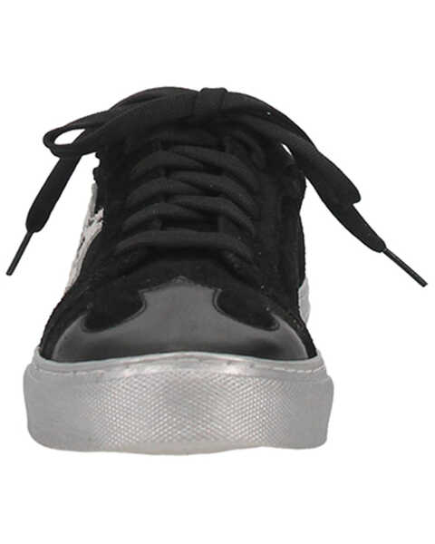 Dingo Women's Play Date Hair On Star Lace Up Shoe, Black, hi-res