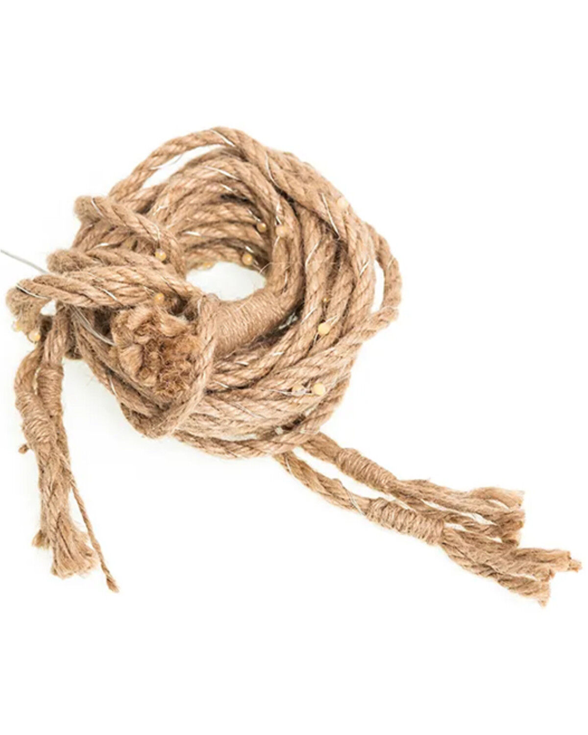 Product Name:  Kurt Adler 6' 72-Light Brown Burlap LED Rope Light