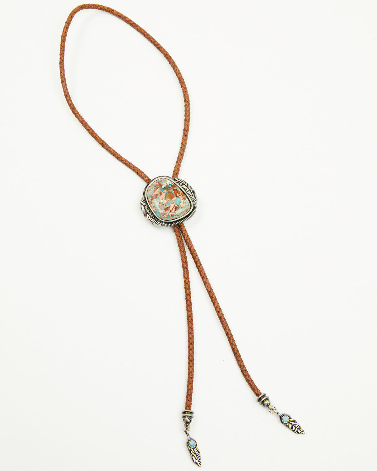 Image #2 - Cody James Men's Conway Bolo Tie, Brown, hi-res