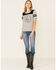 Image #2 - Idyllwind Women's Life Is Tough Short Sleeve Graphic Trustie Tee, Grey, hi-res