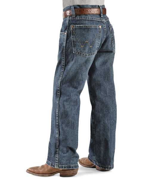Image #1 - Wrangler Boys' Retro Relaxed Fit Straight Leg Jeans - 8-16, , hi-res