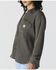 Image #2 - Carhartt Women's Oversized Fit Heavyweight Waffle Knit Work Shirt, Charcoal, hi-res