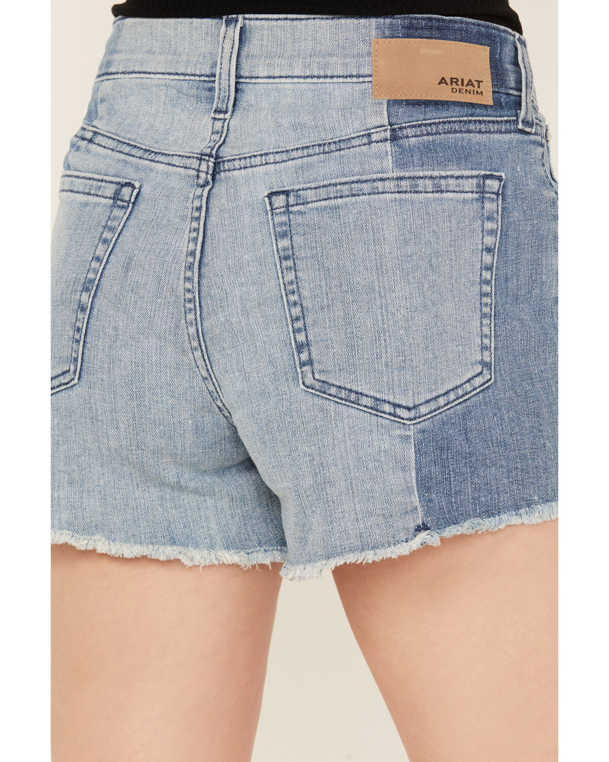 Image #4 - Ariat Women's Jazmine 3" Shorts, Medium Wash, hi-res