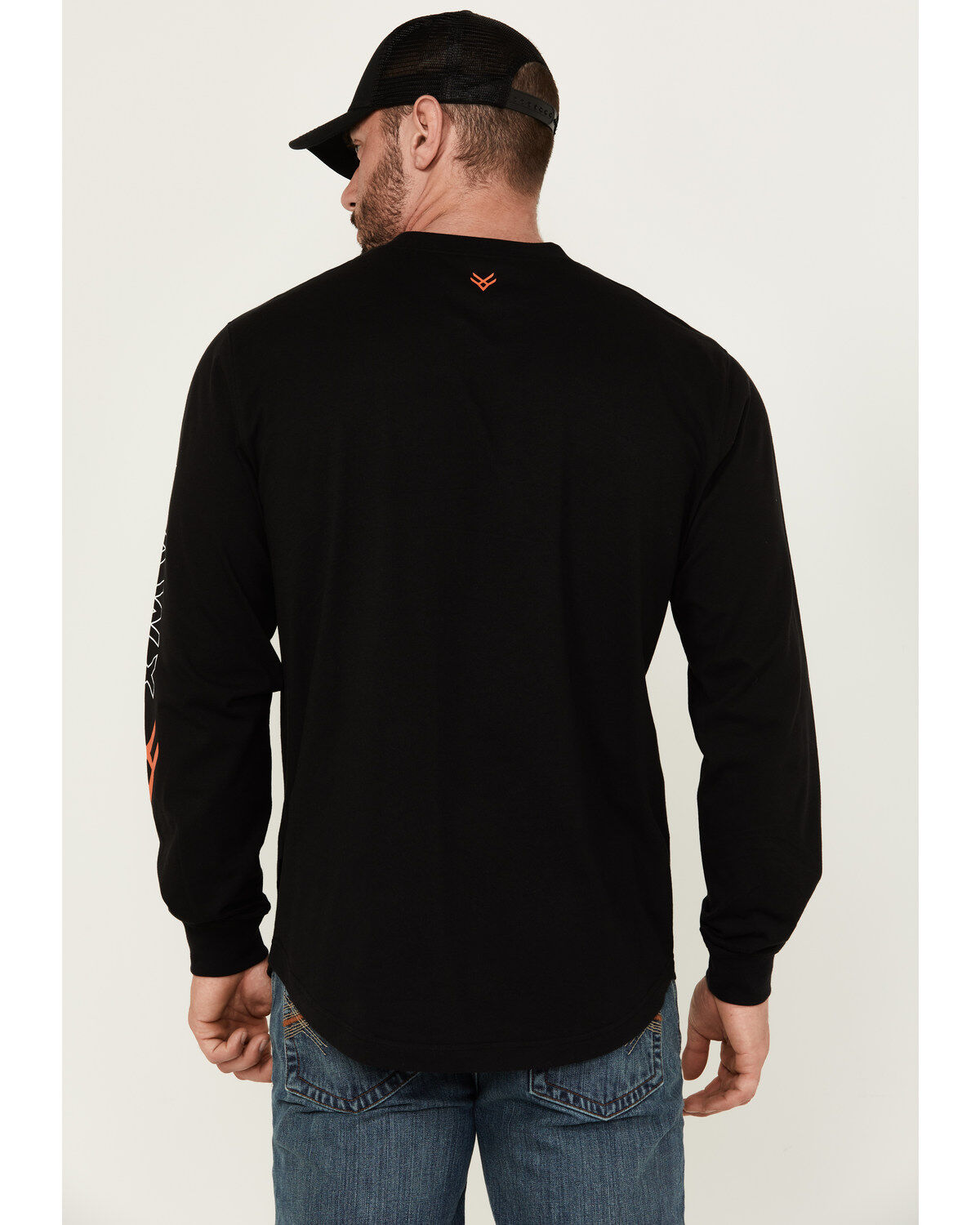 Product Name:  Hawx Men's Logo Long Sleeve Knit Work T-Shirt - Tall