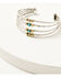 Image #1 - Shyanne Women's Americana Cuff Bracelet, Silver, hi-res