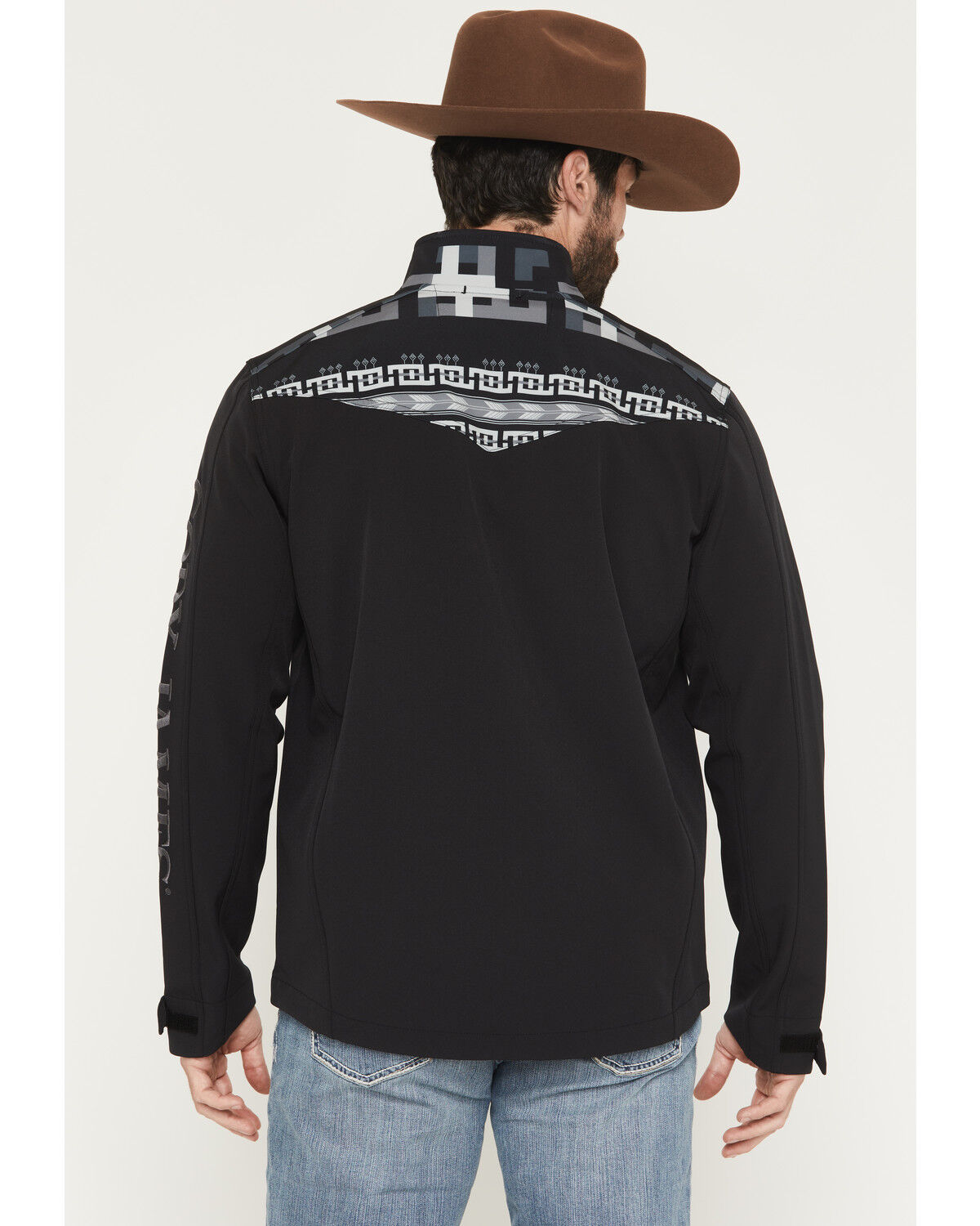 Image #4 - Cody James Men's Chicot Color Block Softshell Jacket, Black, hi-res