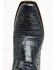 Image #6 - Cody James Black 1978&reg; Men's The Mason Exotic Caiman Western Boots - Square Toe, Navy, hi-res