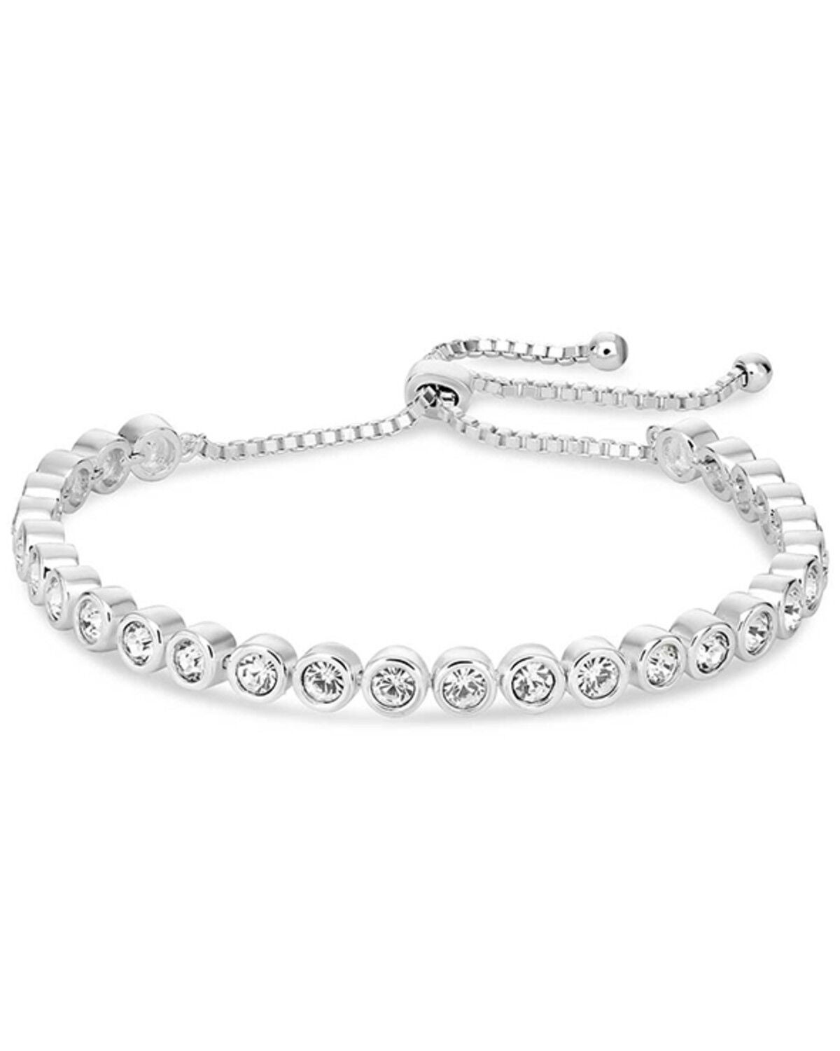 Montana Silversmiths Women's Starry Night Crystal Bracelet, Silver, hi-res