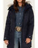 Image #3 - Columbia Women's Suttle Mountain™ Long Insulated Jacket, Navy, hi-res
