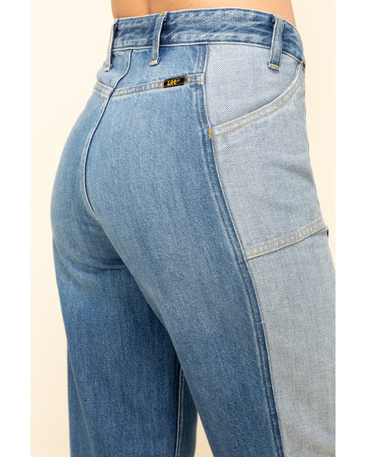 Image #4 - Lee Women's High Rise Seamed Relaxed Stovepipe Jeans, , hi-res
