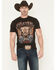 Image #2 - Affliction Men's American Exhaust Short Sleeve Graphic T-Shirt, Black, hi-res