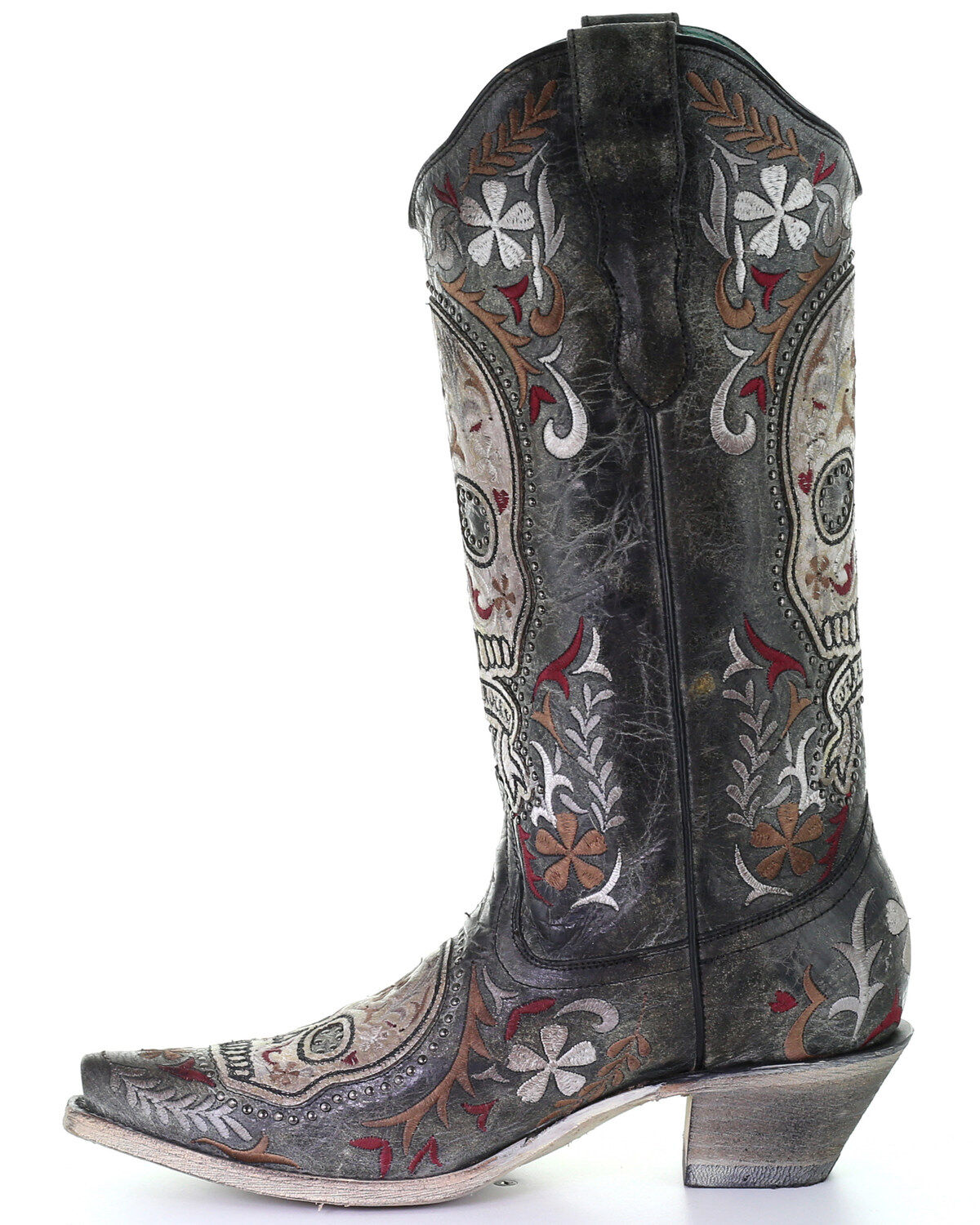 sugar skull boots for sale