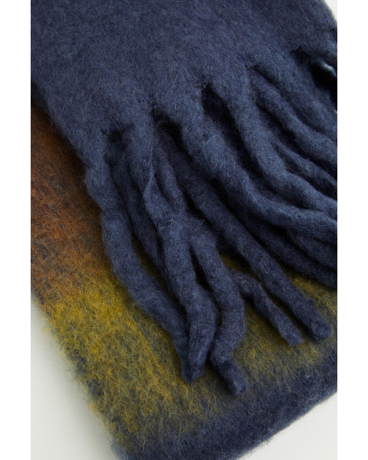 Image #4 - Shyanne Women's Fable Oversized Wool Blend Scarf, Blue, hi-res