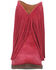 Dingo Women's Tangles Fringe Western Fashion Booties - Pointed Toe , Fuscia, hi-res