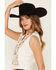 Image #2 - Idyllwind Women's Crazy Heifer Ranch Fringe Graphic Tank Top, Ivory, hi-res