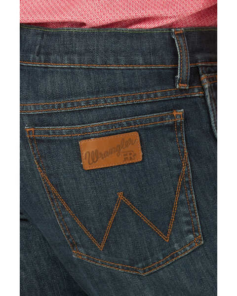 Image #4 - Wrangler Retro Men's FR New Castle Dark Slim Straight Work Jeans , , hi-res
