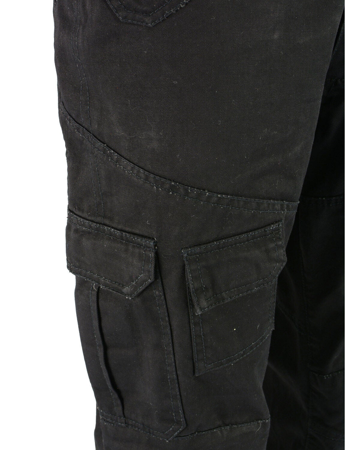 Image #2 - Milwaukee Performance Men's 32" Aramid Reinforced Cargo Jeans - Big, Black, hi-res