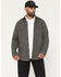 Image #1 - Dickies Men's Tradebuilt Utility Long Sleeve Snap Stretch Work Shirt, Slate, hi-res