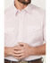 Image #3 - Wrangler Men's 20X Geo Print Short Sleeve Snap Stretch Western Shirt, White, hi-res