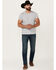 Image #1 - Levi's Men's 502 Rosefinch Regular Stretch Tapered Fit Jeans, Blue, hi-res