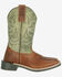 Image #2 - Smoky Mountain Boys' Grant Performance Western Boots - Broad Square Toe, Green, hi-res