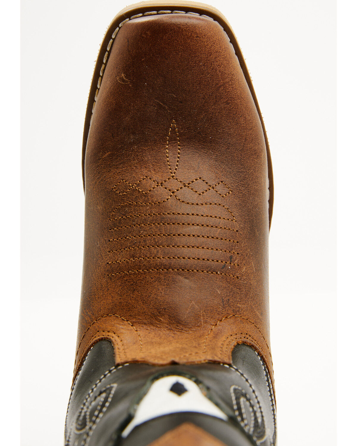 Image #6 - Cody James Boys' Little Show Time Western Boots - Square Toe, Black, hi-res