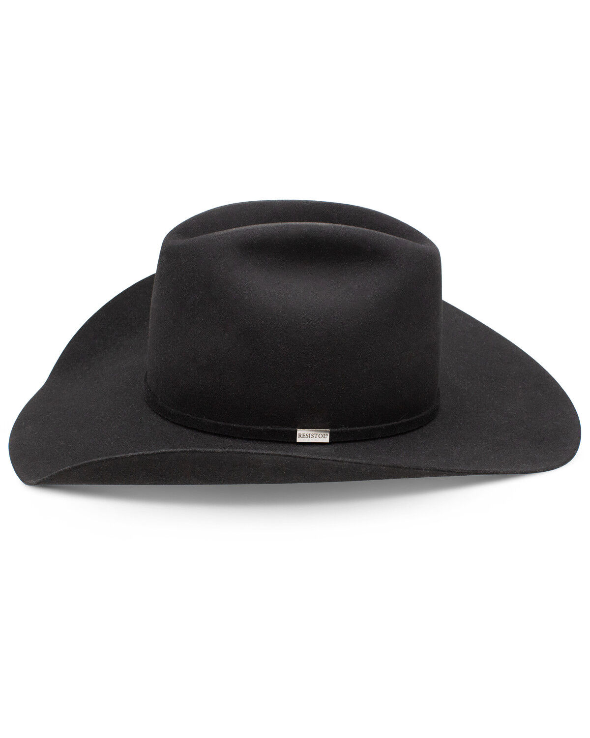 Image #2 - Resistol Five Star Felt Cowboy Hat, Black, hi-res