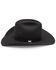 Image #2 - Resistol Five Star Felt Cowboy Hat, Black, hi-res