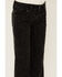 Image #2 - Rock & Roll Denim Girls' Cheetah Print Trouser Jeans, Black, hi-res