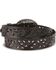 Image #2 - Tony Lama Black Filigree Leather Belt, , hi-res