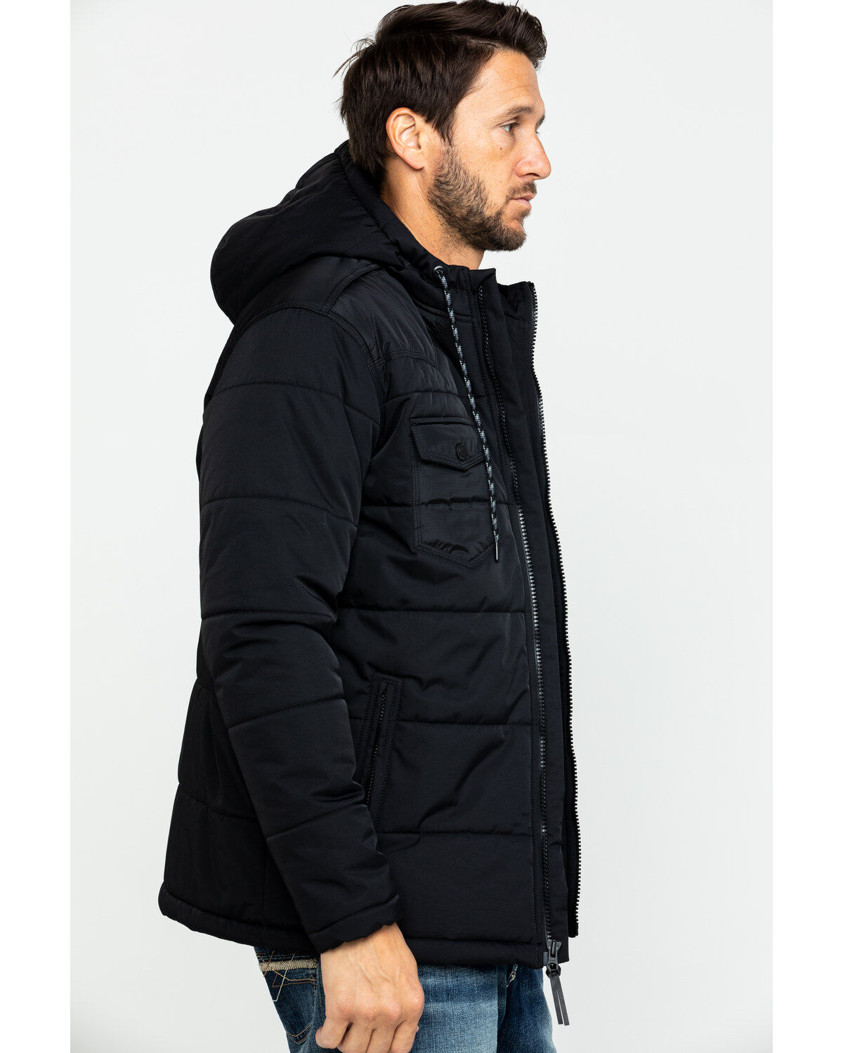 Cody coated puffer jacket