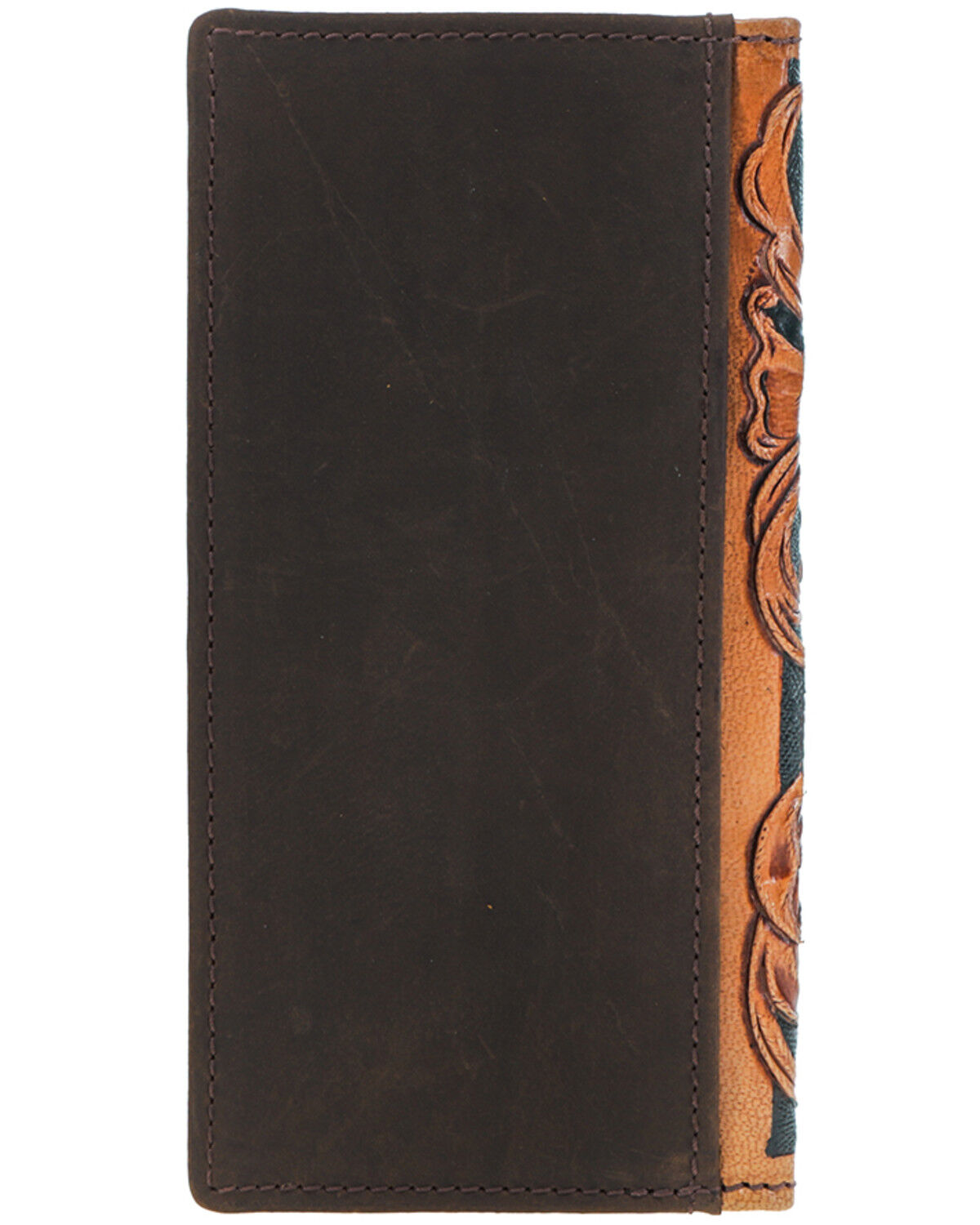 Product Name:  Hooey Men's Playing Cards Embossed Leather Rodeo Wallet