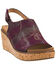 Image #1 - Corkys Women's Most Wanted Sandals, Burgundy, hi-res
