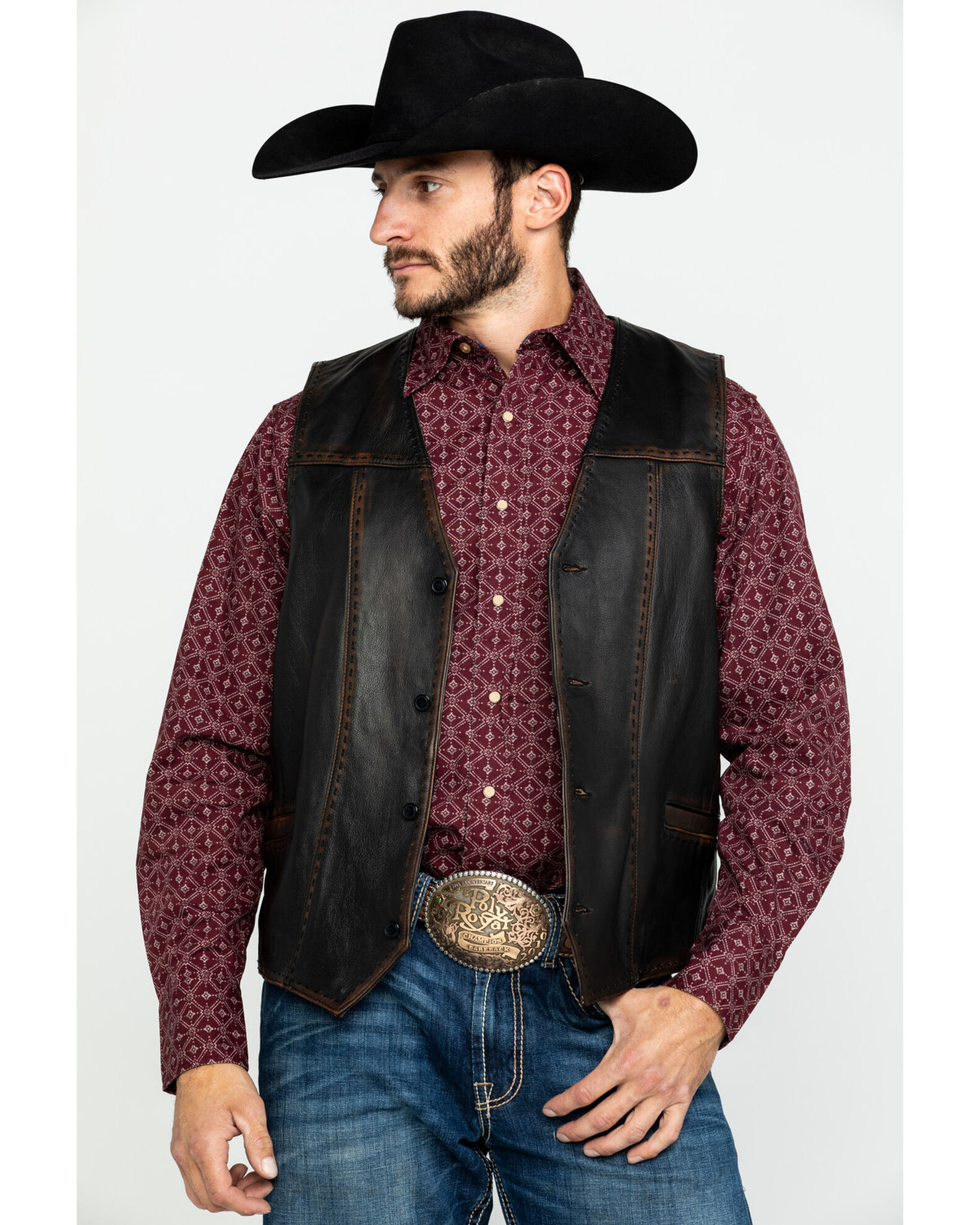 Scully clearance leather vest