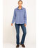 Image #6 - Wrangler Riggs Women's Plaid Long Sleeve Work Shirt, , hi-res
