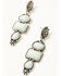Image #2 - Shyanne Women's Luna Bella Triple Stone Earrings, Silver, hi-res